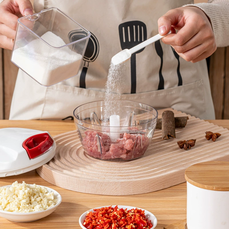 Ручная овощерезка с функцией нарезки овощей, кухонный нож, тянущаяся верёвка, механический поворотник, многофункциональная нарезка овощей и фруктов