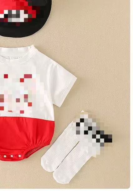 White cute set, 3 piece set