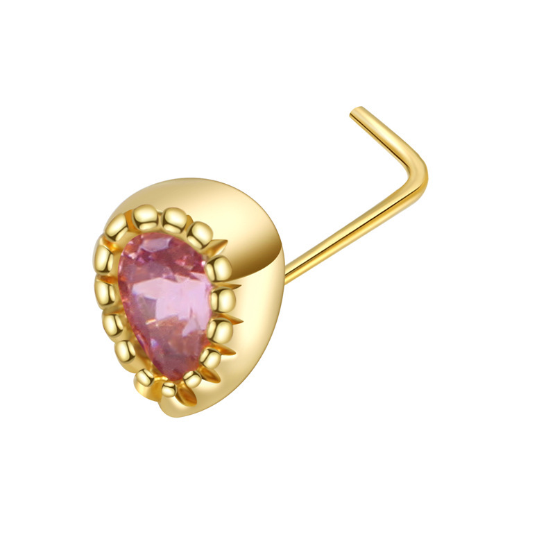 Piercing naso cuore con zircone e occhio di demone_voghion.com