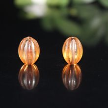 亚马逊爆款古珠老珠子 老琉璃瓜珠配饰配件批发收藏品 老白琉璃