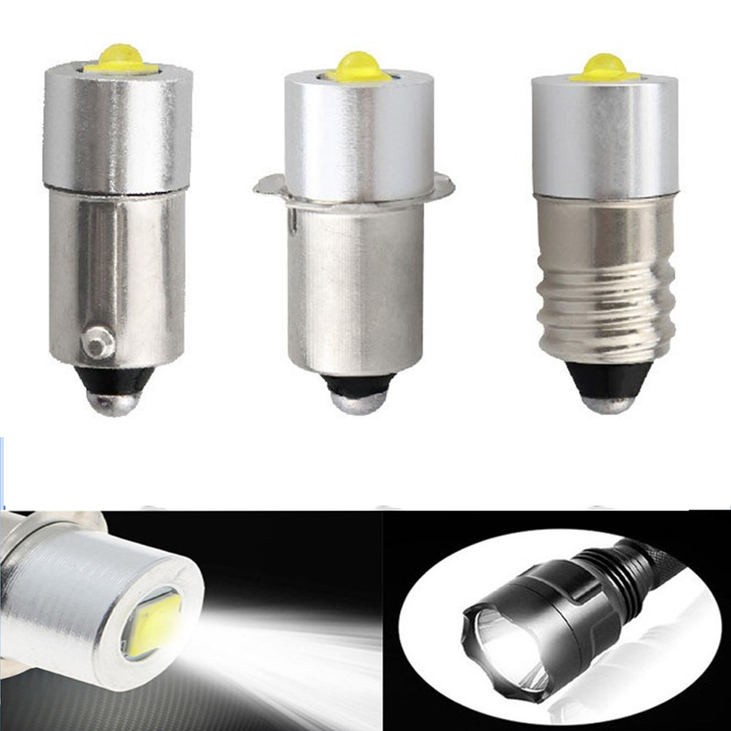P13.5Se10Led Aluminum Alloy Flashlight Lamp Ba9S Car Width Indicator Light Dc6-24V12V Multi-Voltage Strong Light