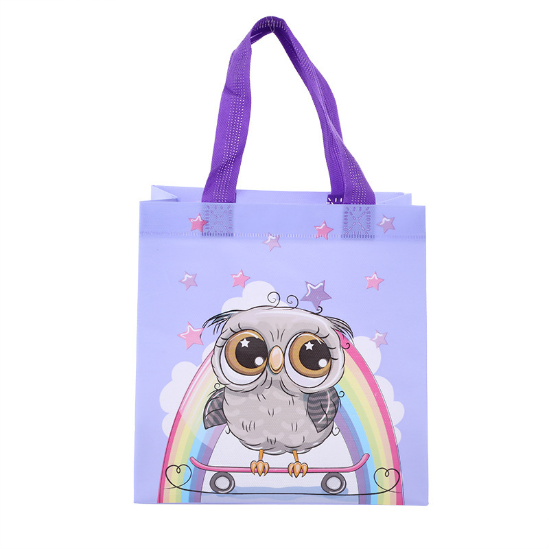 Transfronterizo en stock Bolsa de regalo de Pascua Bolso de dibujos animados no tejido Bolso de decoración de fiesta tridimensional grande traje