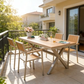 户外金属桌椅;户外实木桌椅;藤编桌椅