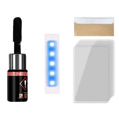 Household window glass repair liquid Auto glass repair liquid - single-bottle-curing-lamp-slight-scratches