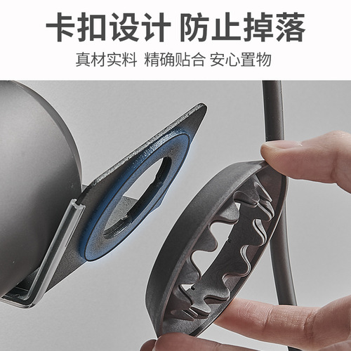 Suitable for Dyson curling iron storage rack Dyson hair dryer bracket without punching Nordic hair dryer hanging rack