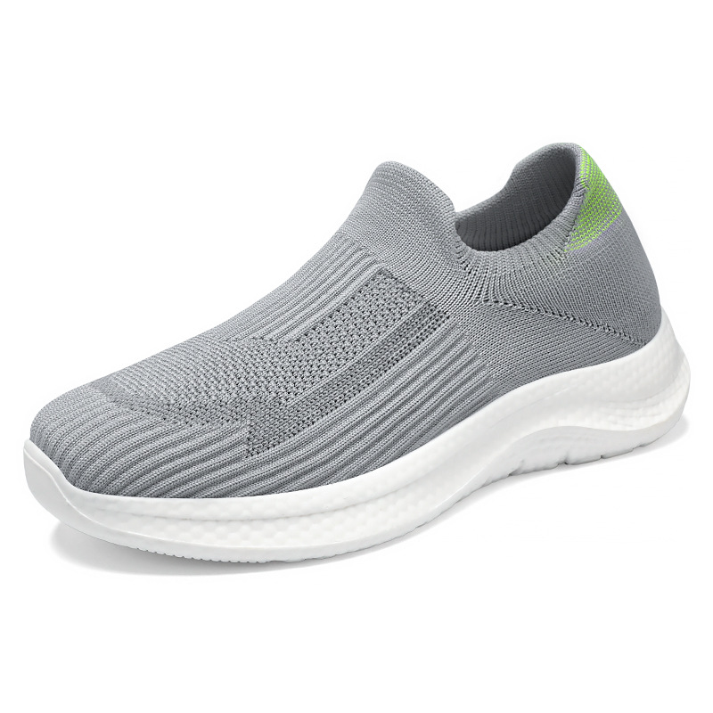 Zapatos de hombre de verano nuevos zapatos transpirables no olor pies zapatos de papá poliuretano suela suave cómodos zapatos casuales de mediana edad