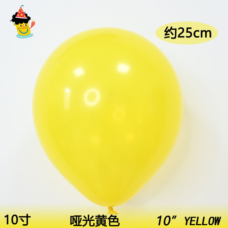 Venta al por mayor de 10 pulgadas 2,2G globo de látex engrosado visita a los Estados Unidos mate redondo cumpleaños fiesta suministros decoración Matt globo