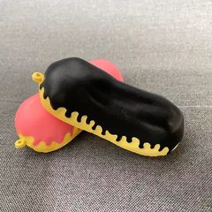 New chocolate bar slow rebound super soft simulated bread finger biscuit food model decompression pinch fun