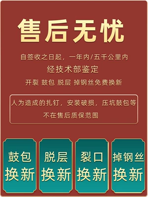 Qianyu electric vehicle 3.50-0, Non-industrial tires