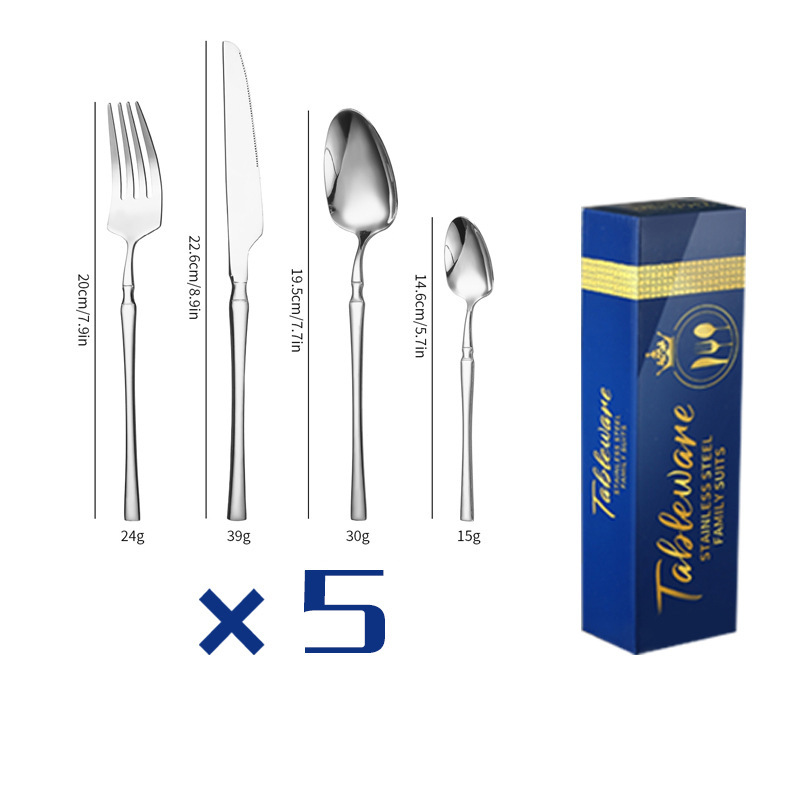 실버 20개 세트(블루 심플박스)