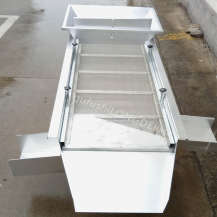 厂家定制不锈钢直线震动筛速冻水饺元宵面食淀粉筛分机分离筛