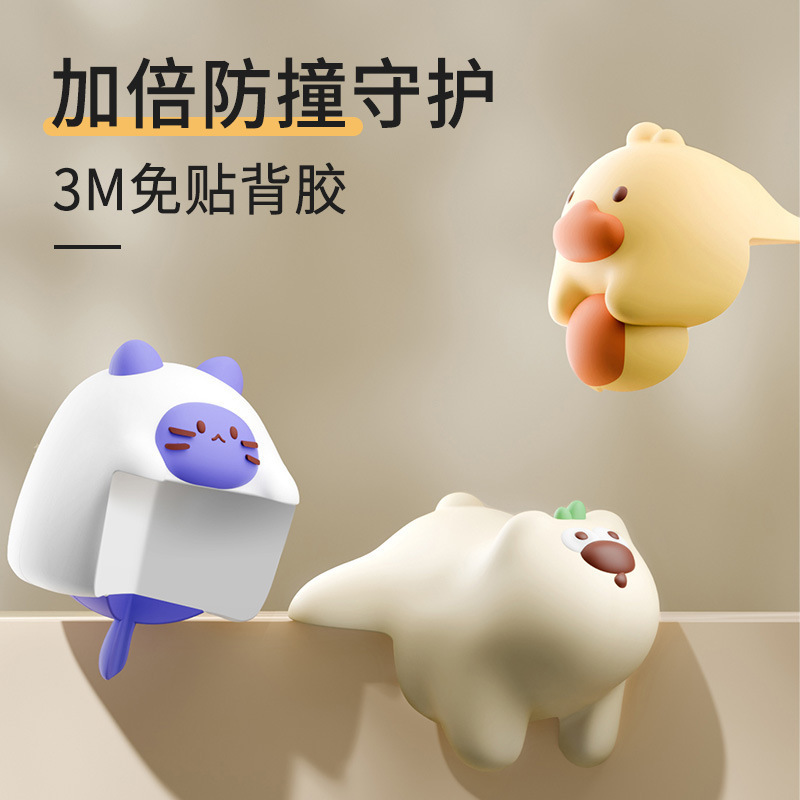 Anti-Collision Corner Kidsren's Baby Anti-Knock Safety Strip Household Table Bed Right Angle Protection Anti-Collision Corner Cover Silicone Edge