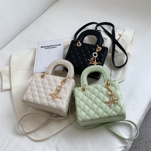 Niche design bags for women 2024 summer new fashion niche portable simple small bag fashionable shoulder crossbody bag