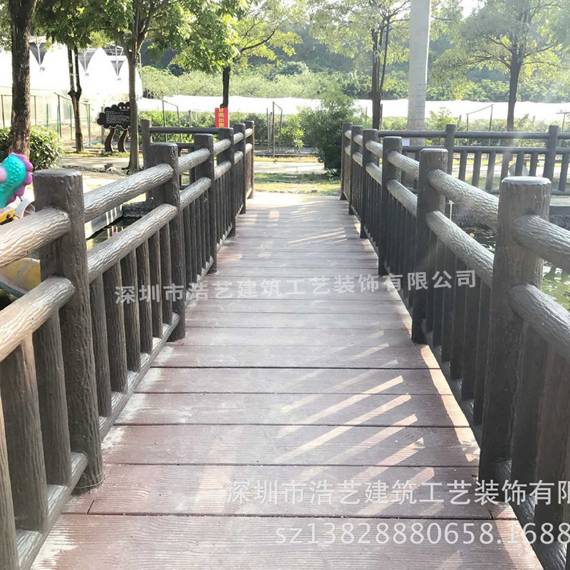 Factory direct selling imitation ecological railings imitation bark…