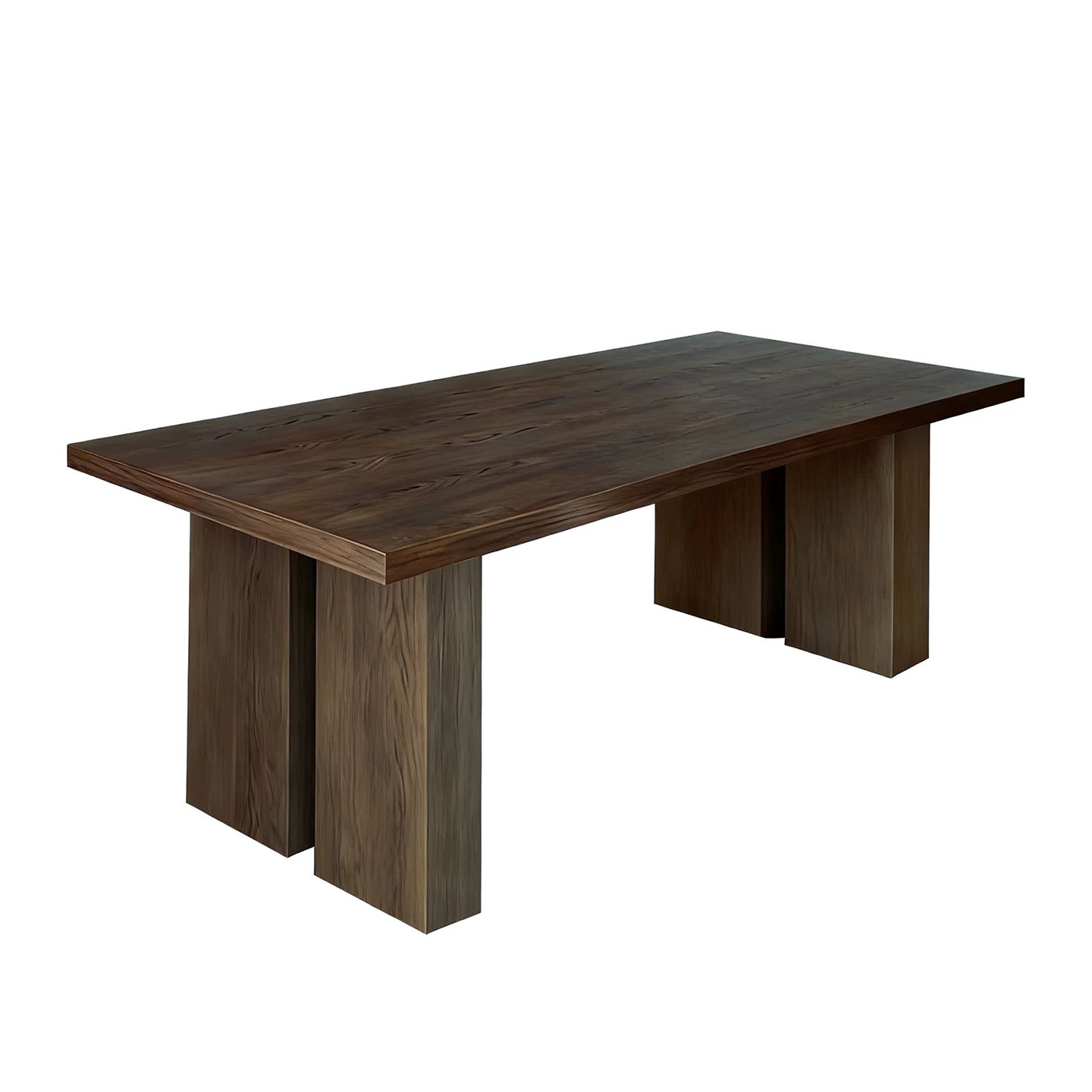 RH madera sólida rectangular sala de estar mesa de comedor silla combinación de mesa de roble rústica americana mesa de comedor mesa francesa mesa de comedor retro