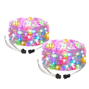 Point-Controlled Terminal Head Copper Wire Lamp DIY Decorative Light String Stepless Dimming Led Light Programming Decorative Light Bluetooth Control