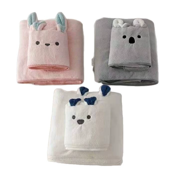 Japanese children's cartoon bath towel, cute quick dry clothing, wholesale