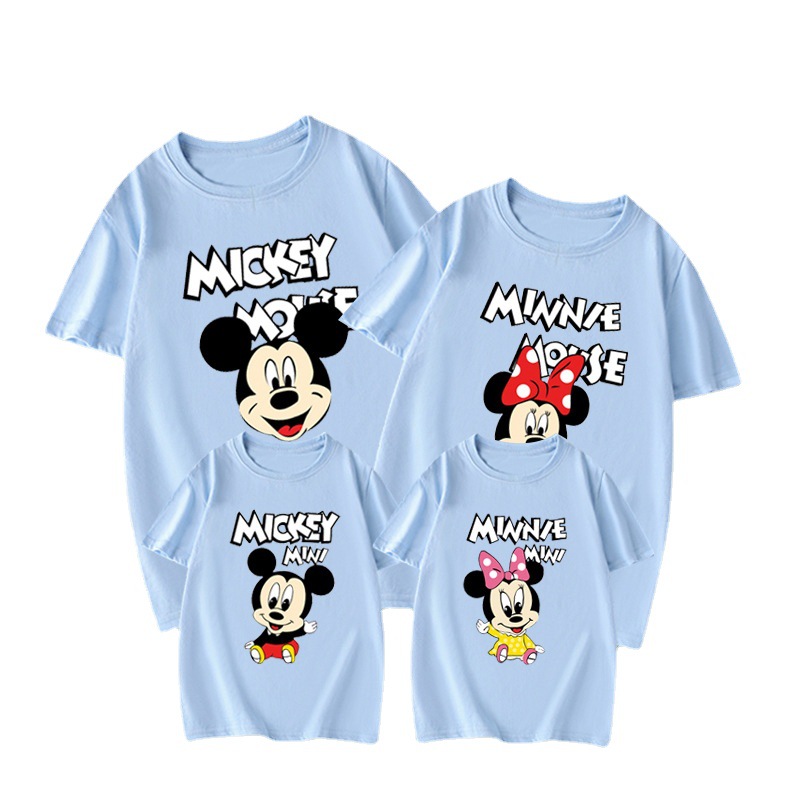 2023 verano padre-hijo camiseta en línea celebridad nuevo estilo tres boca cuatro boca rojo Año nuevo padre-hijo ropa media manga moda