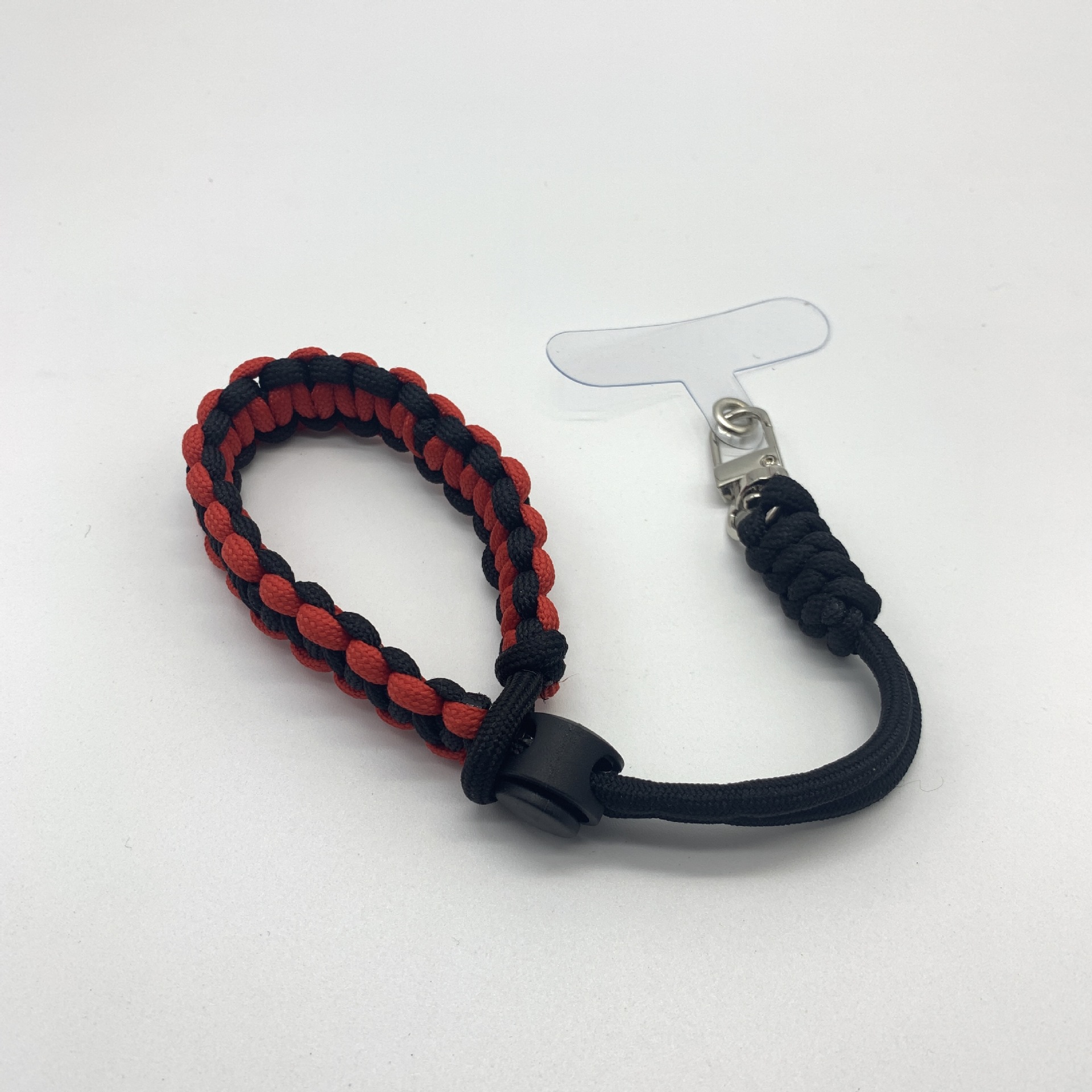 Beijing naranja tejido retráctil teléfono móvil cordón muñeca Cámara anti-Pérdida cuerda hombres y mujeres Correa gruesa resistente a la caída deportes al aire libre