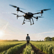 电动植保无人机 小型农用无人驾驶飞机 便携式四轴六轴药物喷洒机