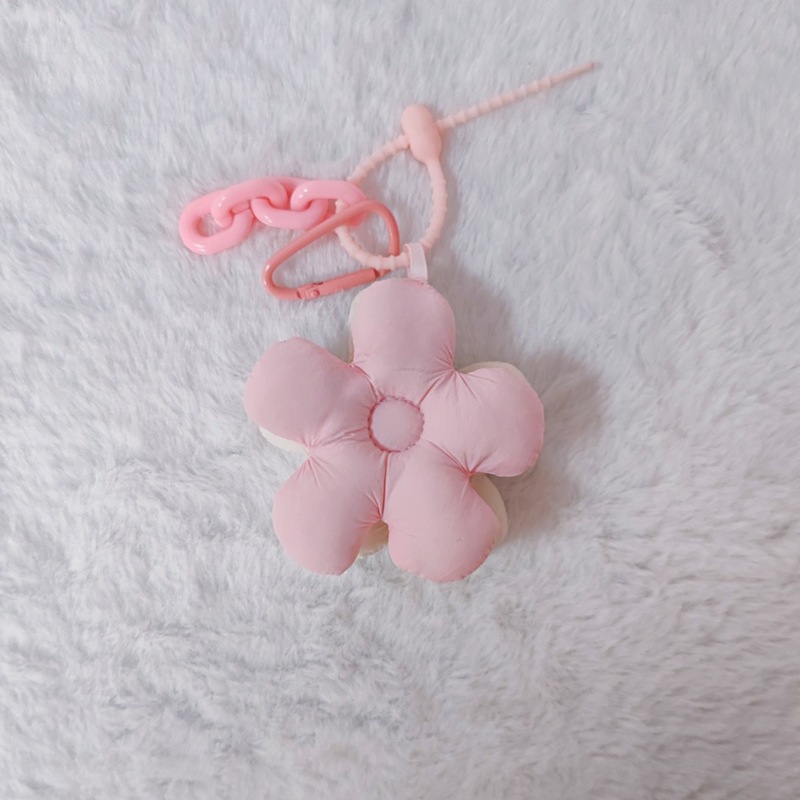 2色の5つの花のキーホルダーのペンダントDIY携帯の携帯の携帯のイヤホンのカバーのかわいい少女のカバンのペンダントのアクセサリー|undefined