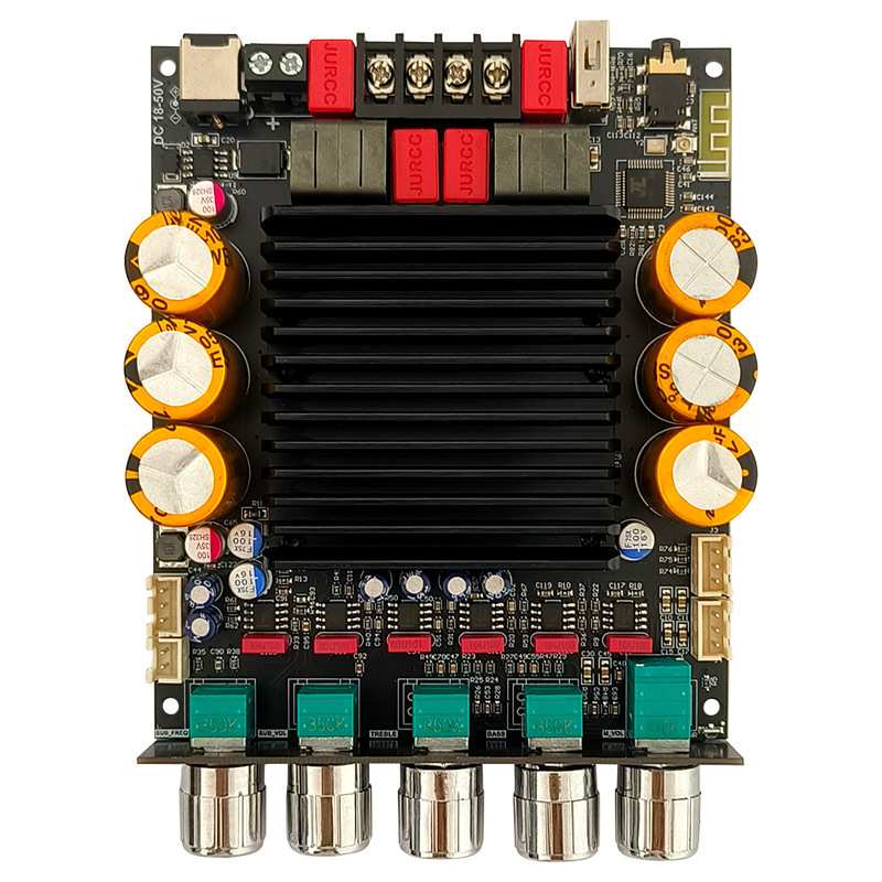 ZK-SUB600带低音炮扩展蓝牙数字功放板TPA3255双声道300W+300W|undefined