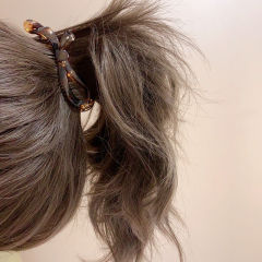 バナナクリップ垂直クリップハイポニーテールクリップ女性の韓国小型滑り止めヘアピンヘアピンインターネットセレブ気質ヘアクリップヘアアクセサリー