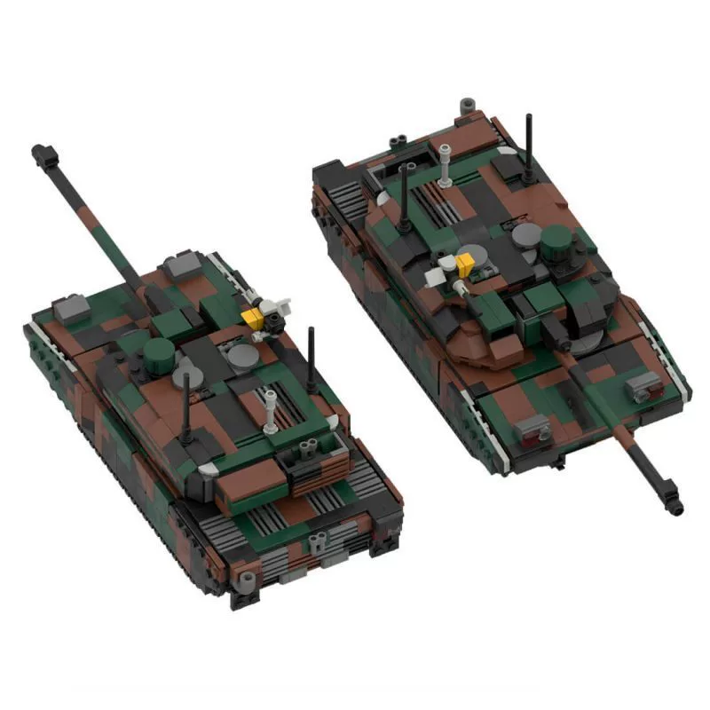 Building blocks MOC-34858 LECLERC Main Battle Tank Model 1173 Number of particles