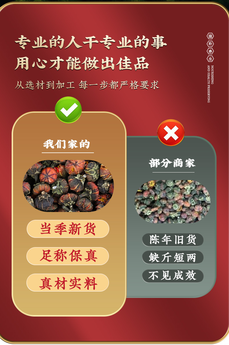 Snow Chrysanthemum Buds Xue Ju Tai Kunlun Mountain Herbal Tea 40g Canister Dried Flower Buds for Daily Brewing quality and texture