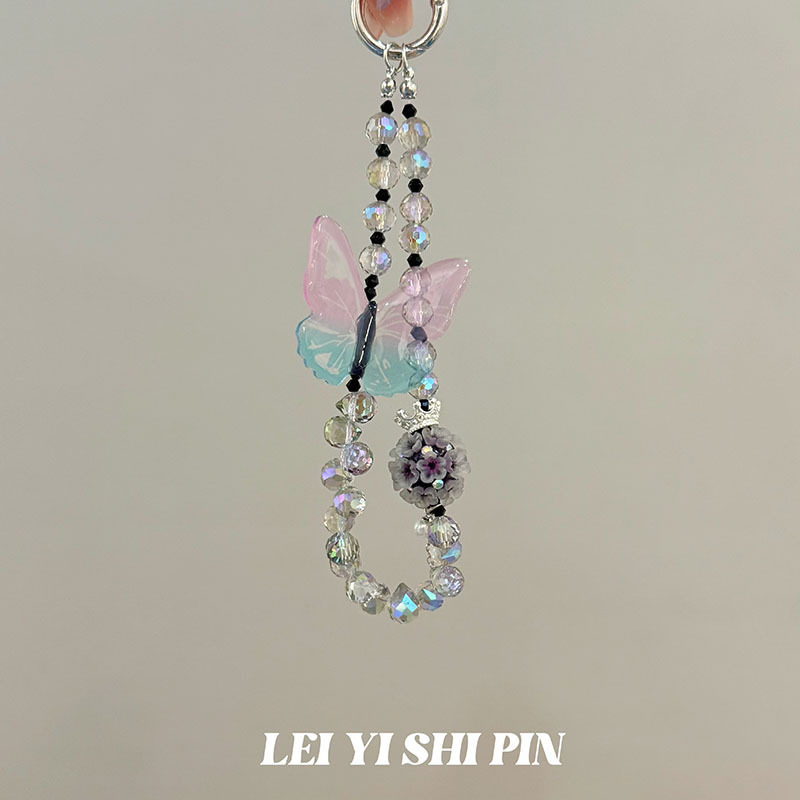 [Mel Peach Oolong] nuevo diseño de cuentas dulces nicho hermosa cadena de teléfonos móviles de cuentas de alta gama cadena de teléfonos móviles