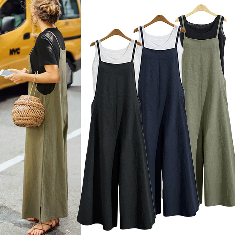 Подвесы, прочные брюки, комбинезон, cotton and linen