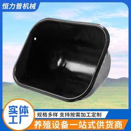 钢板母猪食槽母猪料槽产床料槽定位栏猪槽不锈钢母猪喂料槽子食