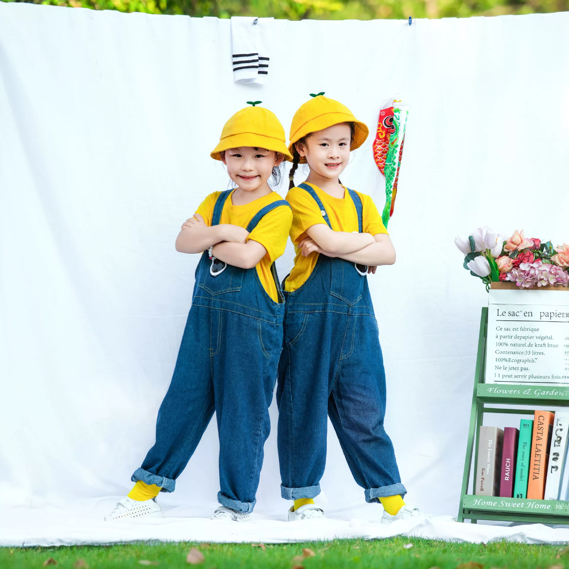 Костюмы для детей, джинсовые брюки с короткими рукавами Летние осенние танцевальные костюмы для родителей и детей