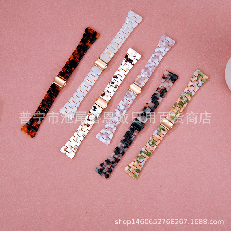 Suitable for S10 Apple Watch 9Th Generation Applewatch11Se Small Waist Resin Strap Iwatch6/5/Three