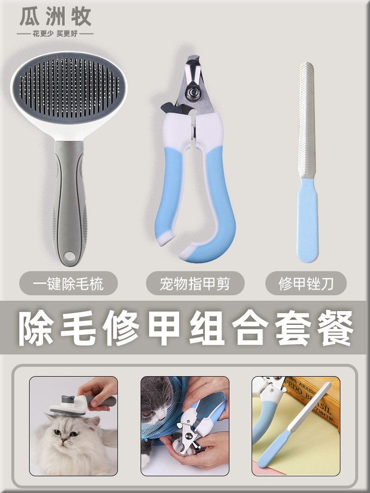 Peine de masaje en spray para mascotas Peine de vapor profundo Peine de pelo de gato Peine de gato