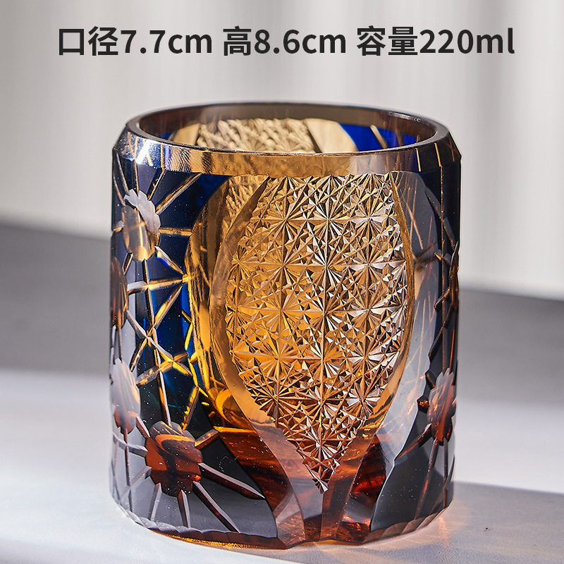 Amber Planet Blue (single wooden box)
