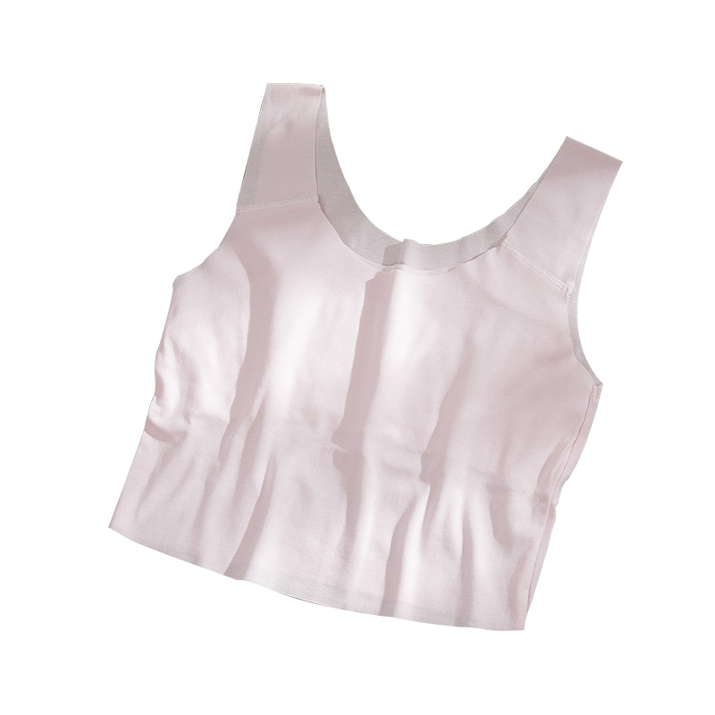 Underwear for Girls in Development Period Female Junior High School Students Senior high school Students Traceless Inner Vest Children Girls' Inner Bra