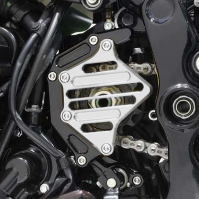 pinion protective cover sprocket – Motorcycle frame