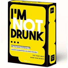 全英文版I‘M NOT DRUNK 我不要喝酒 喝酒游戏聚会桌游