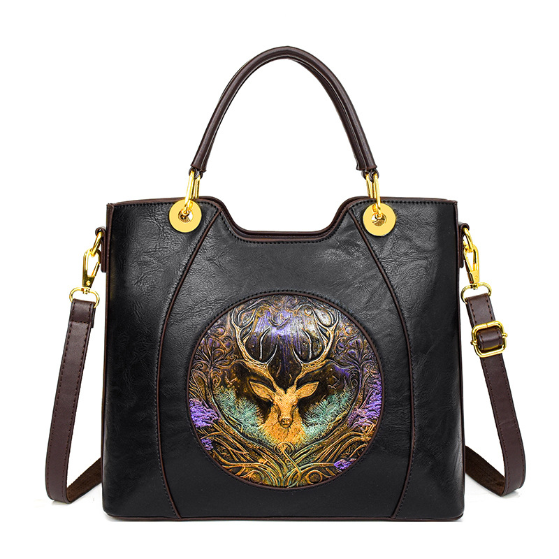 2023 Invierno nueva bolsa de mensajero de hombro portátil de estilo europeo y americano fresco de la moda de comercio exterior transfronterizo