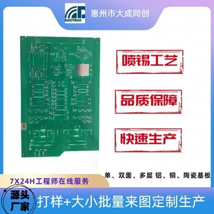 Control Power Supply Circuit Boards, Single-Layer Boards, Double-Layer Boards, Multi-Layer Boards, Aluminum Substrate, Huizhou Factory Sample Production, Rapid Prototyping