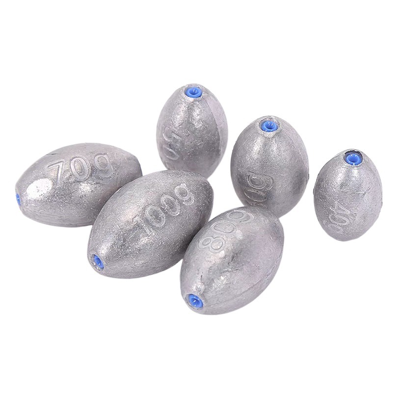 Factory wholesale plastic heart olive lead pendant through heart does not hurt the line lead pendant fishing gear accessories through core olive lead pendant