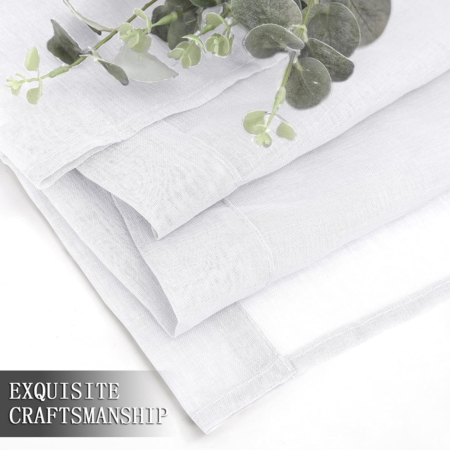 Meikeduo cross-border color sólido todo Duoli hilo de ventana semi-sombreado cortina terminada Amazon SHEIN spot