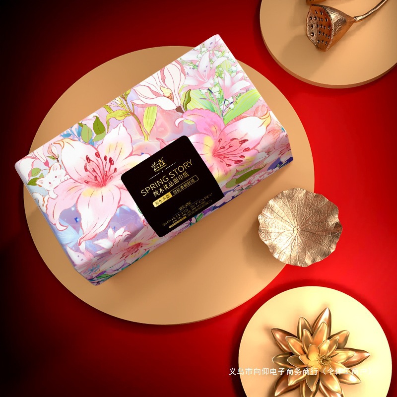 ZhangDabao toallas de papel dibujo de papel doméstico caja completa servilletas toallas de mano al por mayor madre y bebé nativo