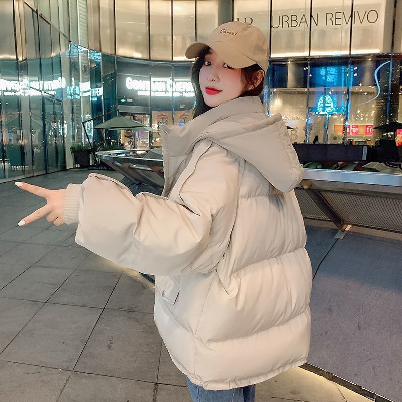 加厚面包服短款羽绒棉衣棉服女韩版宽松秋冬季外套棉袄2025年新款|undefined