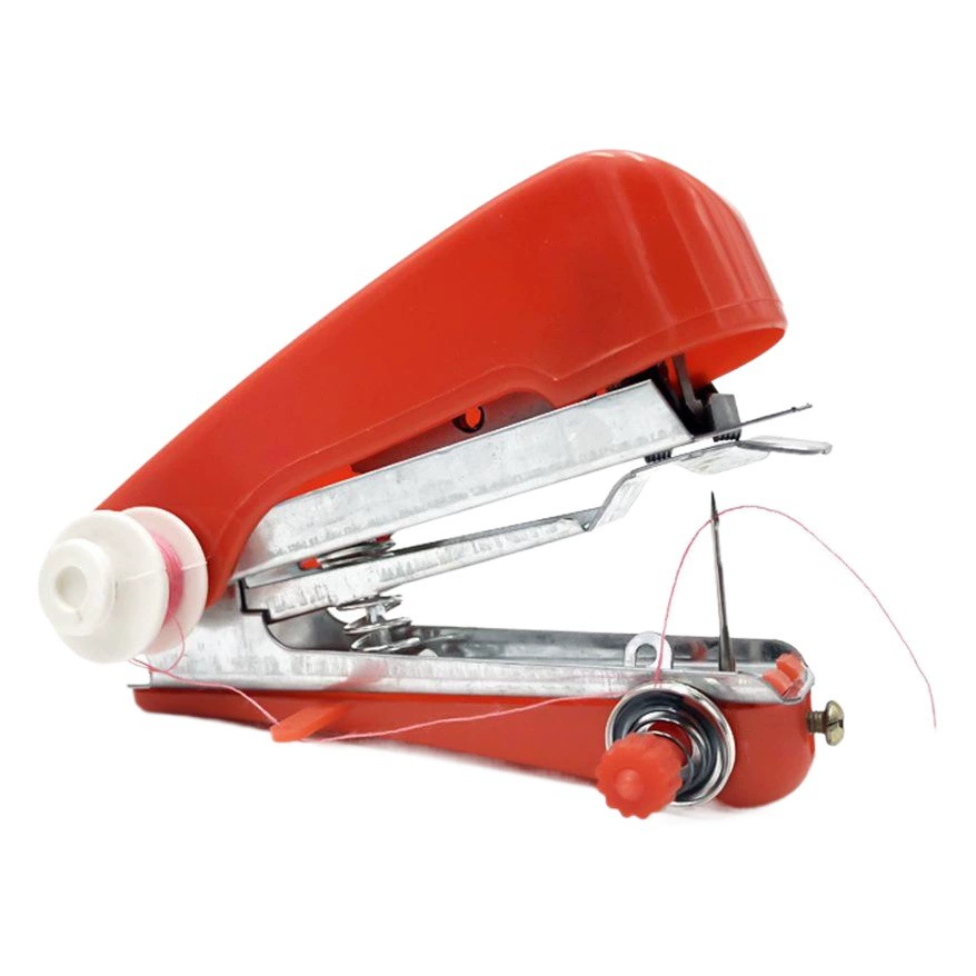 Трансграничная портативная карманная портативная швейная машина тонкая Толстая ручная Мини Бытовая маленькая швейная машина handystitch