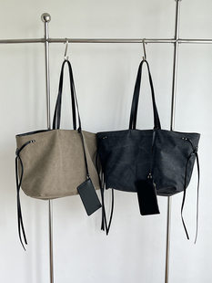 乔戈 Retro capacious shopping bag, one-shoulder bag, shoulder bag