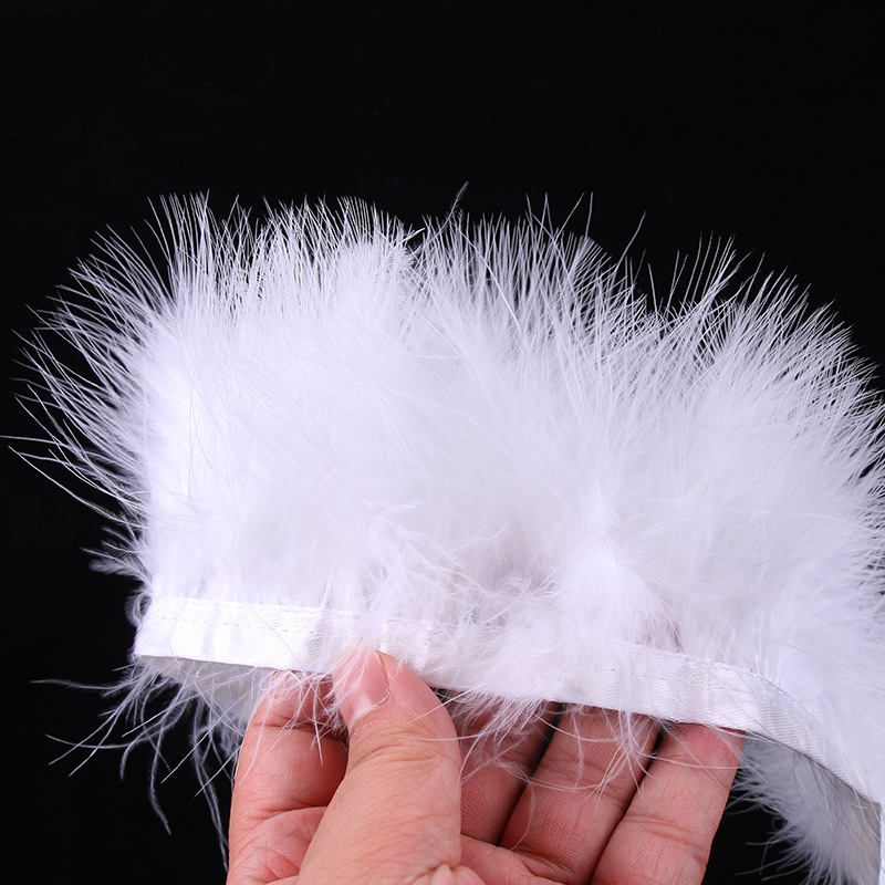 흰색 혈관 플란넬 벨트 약 1m