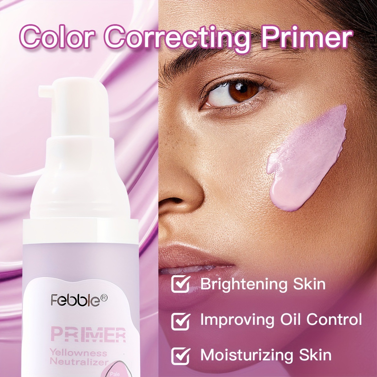 USHAS Europa y los Estados Unidos transfronterizos spot loción impermeable anti-transpiración humectante aislamiento maquillaje base FBC015