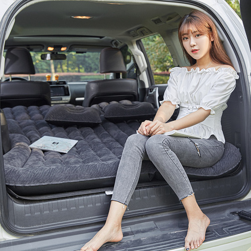 Car travel bed trunk rear dual-purpose air mattress SUV off-road sedan two-in-one car air bed